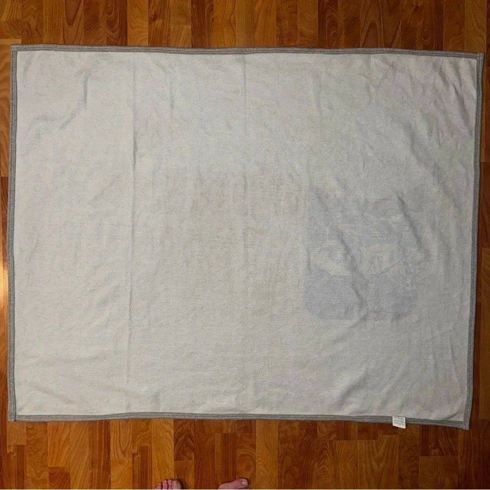 Duke Blue Devils Throw Blanket 57” x 45” NCAA Fleece Graphic Throw Grey And Blue